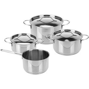 Excellent Houseware Pannenset RVS - 7 delig