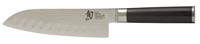 Santoku-Messer mit Kullenschliff 16,5 cm Shun