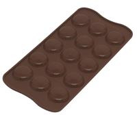 Siliconen mal Silikomart SCG21 Choco Macaron