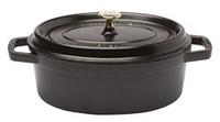 Staub La Cocotte Cocotte 27 cm / 3,25 l, Ovaal, Zwart - La Cocotte - Staub