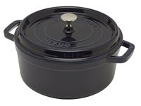 Staub La Cocotte 24cm rund dunkelblau, Gusseisen