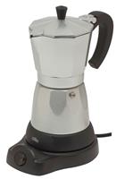Cilio Elektrischer Espressokocher "Classico", alu, silber