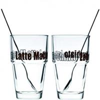 Leonardo Latte Macchiato-Set "Solo", 4-tlg., klar