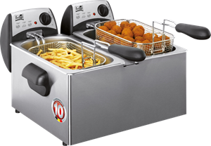 Fritel FR1355 Duo Friteuse 2x3L 2x2000W