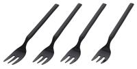 Broste Copenhagen Tvis TVIS Kuchengabel titanium black 4tlg. (schwarz)