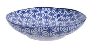 Blauw/Wit Bord Ster - Nippon Blue - 21 x 5.2cm