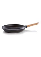 Koekenpan met houten handvat 28 cm, Zwart - Pans - Staub