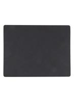 LIND DNA Tischset Leder Nupo Schwarz 35 x 45 cm