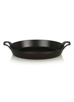 Ovenschaal 32 cm, Ovaal, Zwart - Specialities - Staub