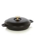 Staub Specialities Ovenschaal met deksel 20 cm, Rond, Zwart - Specialities - Staub