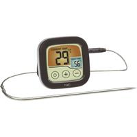 tfa Dostmann Grill-Thermometer Überwachung der Kerntemperatur, mit Touchscreen, Kabelsen