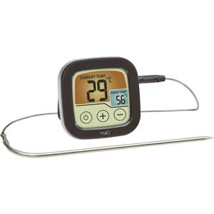 Barbecuethermometer bewaking van kerntemperatuur, met touchscreen, kabelsensor TFA 14.1509.01 braden, grillen