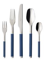 Villeroy & Boch 30/36-teilig S+ Blueberry Tafelbesteck 30 tlg. (blau)