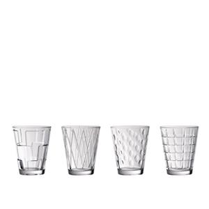 Villeroy & Boch Wasserglas Set 4tlg clear Dressed Up, klar