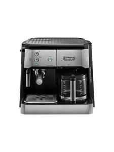 DeLonghi BCO 421.S Espressomachine met filterhouder RVS, Zwart Capaciteit koppen: 10 Glazen kan, Met filterkoffie-functie