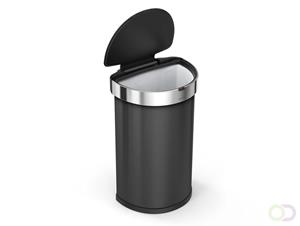 Simplehuman Semi-Round Liner Pocket Sensor Afvalemmer 45 Liter