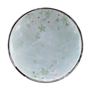 Mintgroen Bord - Green Cosmos - 19.5cm