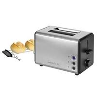 CLATRONIC 2-Scheiben Toaster TA 3620, schwarz / edelstahl