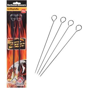 BBQ Barbecuespiezen 24cm set/4