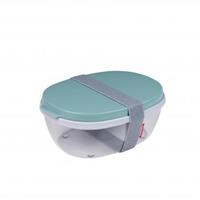 Mepal Lunchbox Saladbox Ellipse duo nordic green