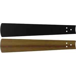 casafan Deckenventilator-Flügelsatz Flügeldekor: Schwarz, Teak