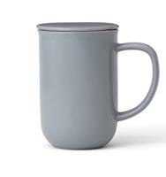 Viva Tasse Balance, Edelstahl, Porzellan, Porzellan, mit Teesieb und Deckel, 500 ml