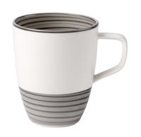 Villeroy & Boch Becher mit Ohr Manufacture grau 380 ml