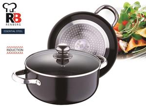 Kookpan met deksel 20 cm