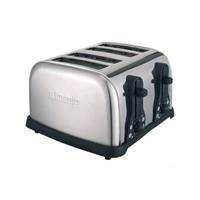 H.KOENIG TOS14 Edelstahl Toaster, 4 Scheiben, 1700 W