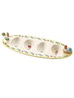 Villeroy & Boch Ei-Boot Hahn Henne Spring Awakening, gelb