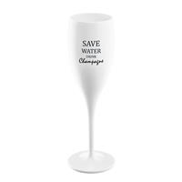 Koziol Champagneglas Cheers Save Water 10 cl