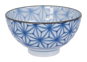 Blauw/Wit Kom - Mixed bowls - 12 x 6.5cm