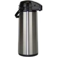 HI Airpot 1,9/2,2/3 L Pumpkanne - Isolierkanne Thermo Kanne Kaffeekanne Edelstahl Volumen: 1,9 Liter