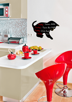 Securit Kreidetafel SILHOUETTE , Katze,