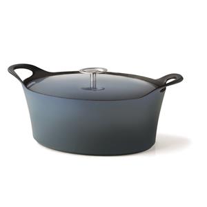 Cuisinox Braadpan Ø29 cm Denim/Blauw - Ovaal