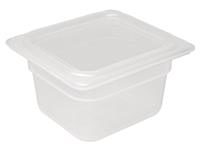 Vogue polypropyleen GN1/6 bak met deksel 15cm - 4