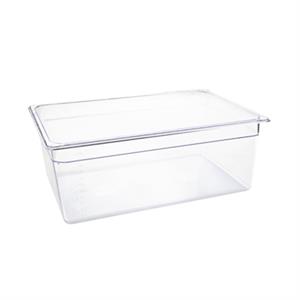 polycarbonaat bak transparant GN1/1 200mm