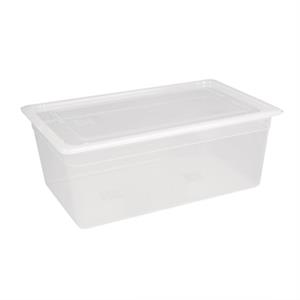 Vogue polypropyleen GN1/1 bak met deksel 20cm - 2