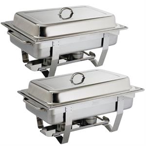 Milan chafing dish set 2 stuks - 2