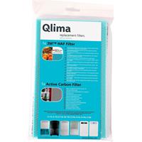 Qlima 3m filter + actief carbon filter voor d 1xx-d 5xx