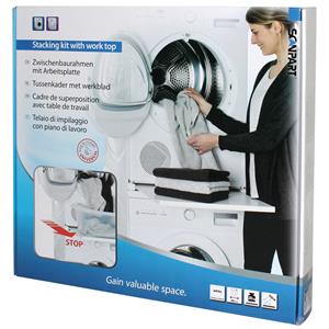 wasmachine accessoire tussenkader + werkblad