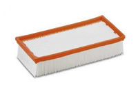 Kärcher - Flachfaltenfilter PTFE, Staubkl. M, Staubkl. M, Polyester-Vlies