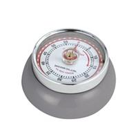 Zassenhaus Timer Speed kookwekker 7 cm metaal cool grey