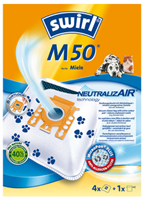 Melitta SDA M 50 Anti-Odour (VE4) - Bag for vacuum cleaner M 50 Anti-Odour (VE4)