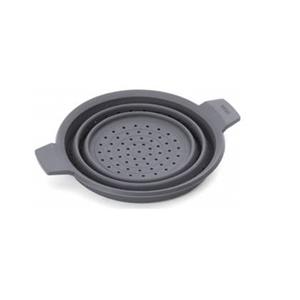 WOLL Dämpfeinsatz Silikon-Siebeinsatz 24 cm, Hitzebeständig bis zu 250 °C, Spülmaschinenfest