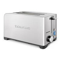 BrÃ¶drost Taurus MyToast Duplo Legend 2R 1400W Rostfritt stÃ¥l GrÃ¥ 1400 W