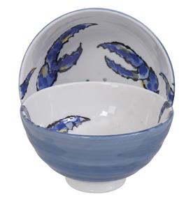 Blauwe kom - Seafood - 11.2 x 7.2cm 250ml