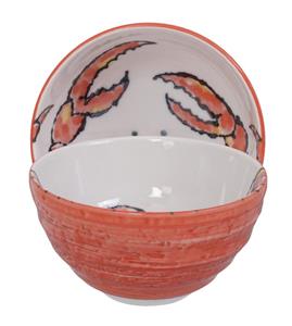 Rode kom - Seafood - 16 x 8.5cm 800ml