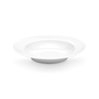 Pillivuyt Plissé Deep Plate 22 cm