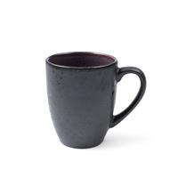 Bitz Tasse Schwarz Lila 300 ml